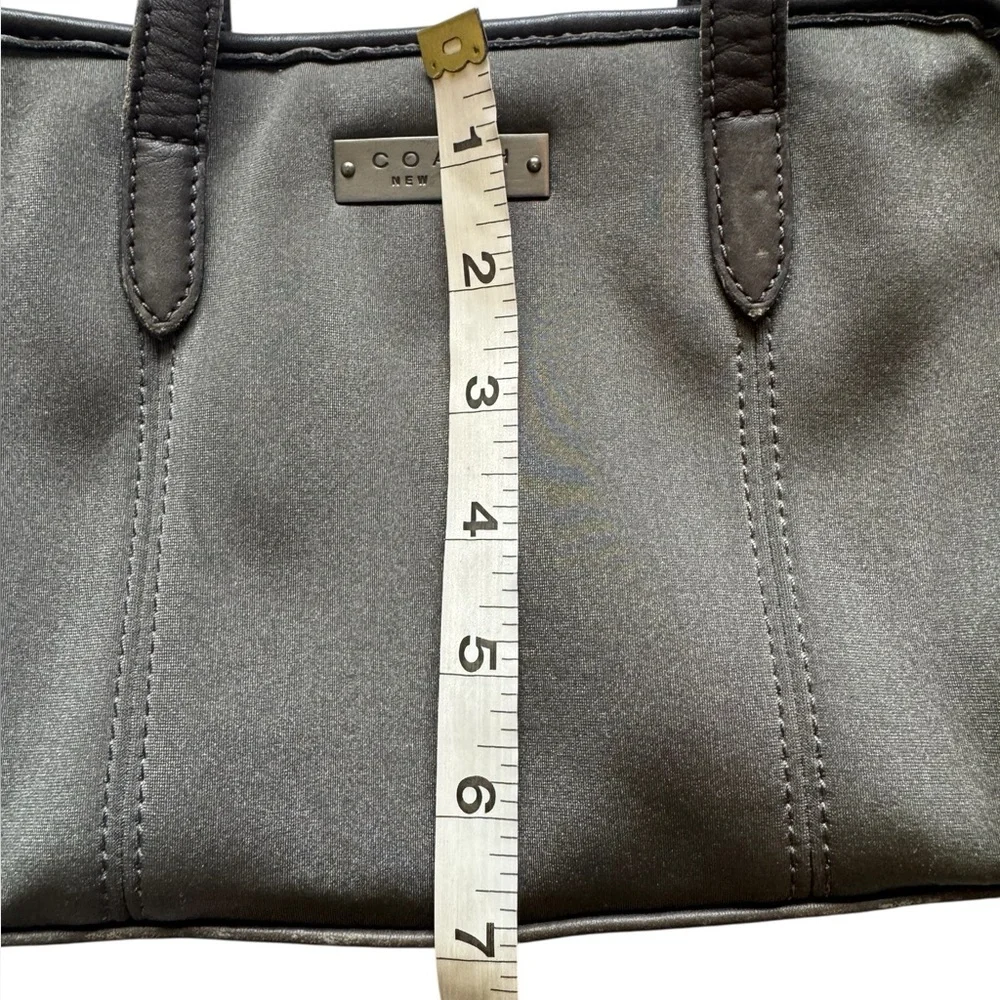 Vintage Y2K Coach Neoprene East West Shoulder Tote Bag